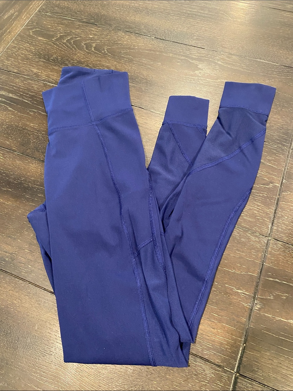 Navy Blue High-Waist Leggings